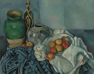 Nature morte avec pommes